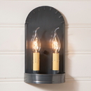 Irvin's Tinware 150WCT Arch Sconce in Country Tin