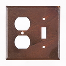 Irvin's Tinware 379OSRT Outlet and Switch Cover Unpierced in Rustic Tin