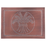 Irvin's Tinware 398COP Horizontal Wheat Panel in Solid Copper