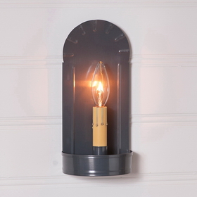 Irvin's Tinware 6WCT Fireplace Sconce in Country Tin