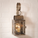 Irvin's Tinware 70WBBR Single Wall Lantern in Weathered Brass