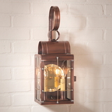 Irvin's Tinware 71WBCOP Double Wall Lantern in Antique Copper