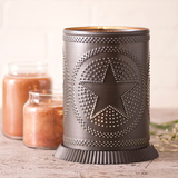 Irvin's Tinware 733RGSKB Candle Warmer with Regular Star in Kettle Black