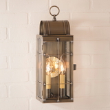 Irvin's Tinware 76WB-2BR Queen Arch Lantern in Weathered Brass