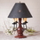 Irvin's Tinware 836XSRD Cedar Creek Lamp in Sturbridge Red with Shade