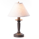 Irvin's Tinware 873ATBOR Butcher Lamp in Americana Black with Shade