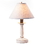 Irvin's Tinware 873ATVWH Butcher Lamp in Americana White with Shade