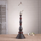 Irvin's Tinware 9187TESB Davenport Lamp Base in Americana Espresso