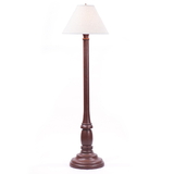 Irvin's Tinware 9201ATPLR Brinton Floor Lamp in Plantation Red with Shade