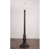Irvin's Tinware 9201TBOR Brinton House Floor Lamp Base in Americana Black
