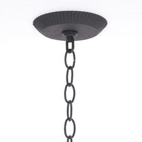 Irvin's Tinware CPKTBK Textured Black Canopy Kit with 3-feet of Chain