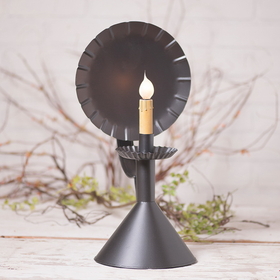 Irvin's Tinware K17-41SM Wired Accent Light on Cone in Smokey Black