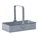 Irvin's Tinware K18-66WZ Simple Tote in Weathered Zinc