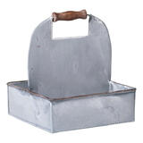 Irvin's Tinware K18-75WZ Traditional Carry-all in Weathered Zinc
