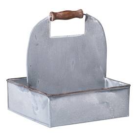 Irvin's Tinware K18-75WZ Traditional Carry-all in Weathered Zinc
