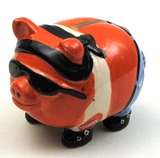 IWGAC 0154-18492 Pork Chop Biker Pig Bank