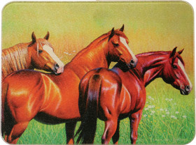 IWGAC 017-727 Horses Cutting Board/Hot Pad