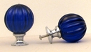 IWGAC 0170J-01045B Blue Solid Crystal Pumpkin Knob