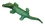 IWGAC 0170K-04406 Cast Iron GreenGold Alligators Set of 2