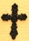 IWGAC 0184J-01031 Small Cast Iron Cross