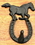 IWGAC 0184J-0552 Horse on Horseshoe Hook Set/6