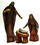 IWGAC 0197-397368 Wood-look Holy Family Set
