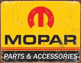 IWGAC 034-1315 Tin Sign Mopar Logo '64 - '71