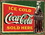 IWGAC 034-1393 Tin Sign Coke - Ice Cold Green