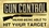IWGAC 049-13083 Wood "Gun Control" Sign