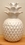 IWGAC 049-17316 Ceramic Pineapple Jar