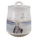 IWGAC 049-20653 Ceramic Waters Edge Cookie Jar with seal