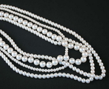 IWGAC 049-40203 White Beads Necklace