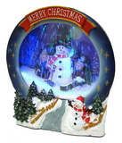 IWGAC 049-60036 Christmas Musical Snowing Frame
