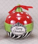IWGAC 049-93091 Christmas Ornament Goodie Jar