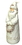 IWGAC 049-98143 Resin Large Glitter Accented Santa Figure
