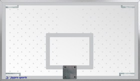 Jaypro 4272CB Backboard - Perforated Poly-Carbonate - Rectangle (72"W x 42"H )
