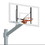 Jaypro 660-AC-FR Basketball System - Titan&#153; - Galvanized (6" x 6" Pole with 6' Offset) - 72" Acrylic Backboard - Flex Rim Goal