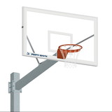 Jaypro 660-CV-FR Basketball System - Titan™ - Galvanized (6