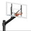 Jaypro 770-AC-FR Basketball System - Titan&#153; (Powder Coated) Black (6" x 6" Pole with 6' Offset) - 72" Acrylic Backboard - Flex Rim Goal