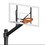 Jaypro 770-AC-UG Basketball System - Titan&#153; (Powder Coated) Black (6" x 6" Pole with 6' Offset) - 72" Acrylic Backboard - Playground Goal