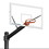 Jaypro 770-CV-FR Basketball System - Titan&#153; (Powder Coated) Black (6" x 6" Pole with 6' Offset) - 72" Glass Backboard - Flex Rim Goal