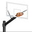 Jaypro 772-CV-UG Basketball System - Titan&#153; (Powder Coated) Black (6 in. x 6 in. Pole with 6 ft. Offset) - 72 in. Glass Backboard - Playground Goal (Surface Mount)