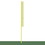 Jaypro BBCFP-30 Foul Poles - Collegiate (30') - Baseball/Softball (Semi-Permanent) (Yellow), Price/Pair