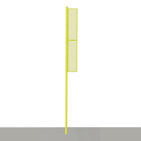 Jaypro BBFP-20SM Foul Poles - Professional (20') - Baseball (Surface Mount) (Yellow)