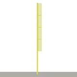 Jaypro BBFP-30SM Foul Poles - Professional (30') - Baseball (Surface Mount) (Yellow)
