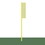 Jaypro BBSBFP-15SM Foul Poles - Collegiate (15') - Baseball/Softball (Surface Mount) (Yellow), Price/Pair