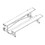 Jaypro BLCH-275TRG Bleacher - 7-1/2' (2 Row - Single Foot Plank) - Tip & Roll, Price/Each