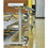 Jaypro BLCH-4TRG Bleacher - 15' (4 Row - Single Foot Plank) - Tip & Roll, Price/Each