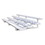 Jaypro BLDP-4AL Bleacher - 15' (4 Row - Double Foot Plank) - All Aluminum, Price/Each