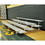 Jaypro BLDP-4TRG Bleacher - 15' (4 Row - Double Foot Plank) -Tip & Roll, Price/Each